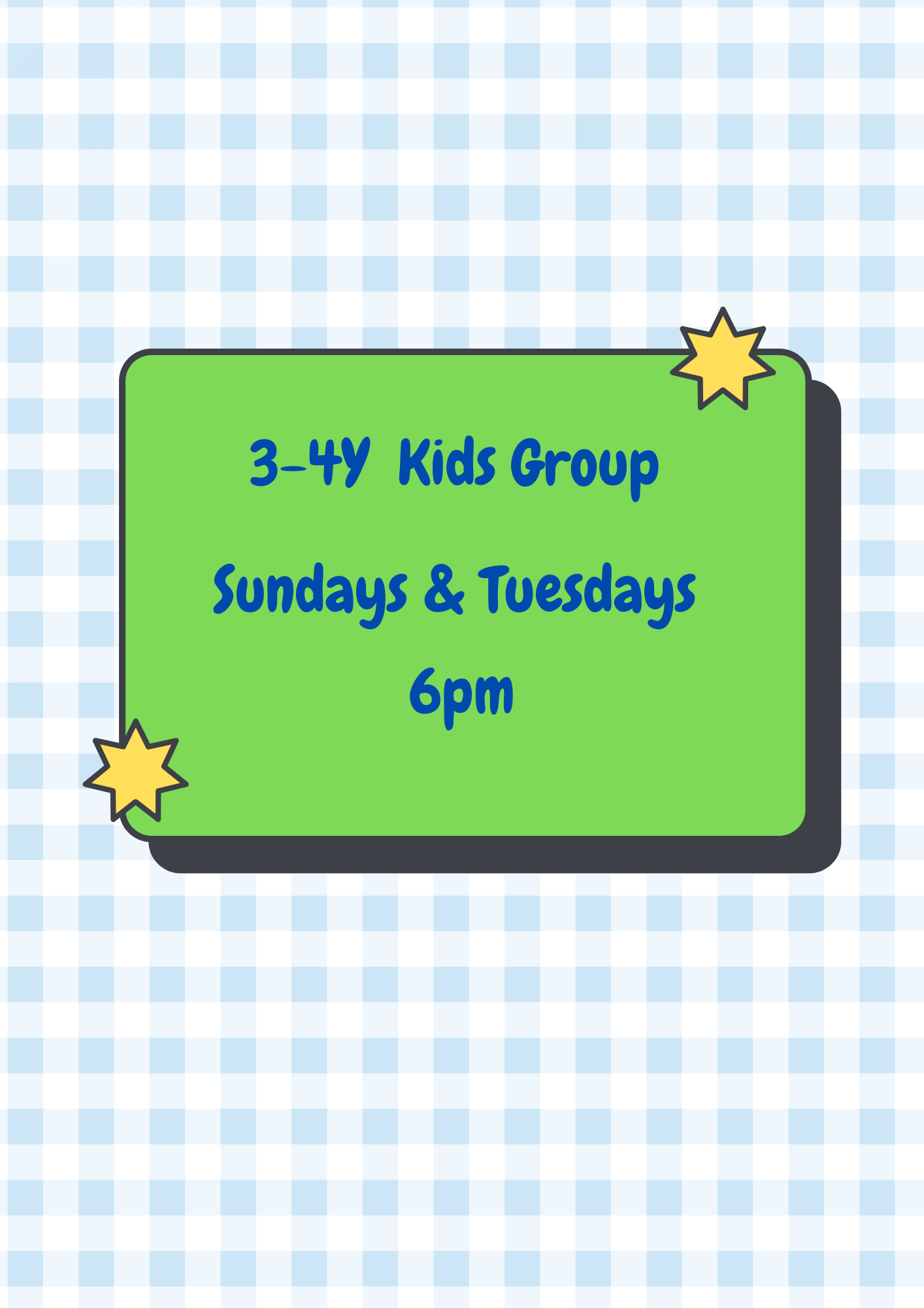 3-4Y #2 Kids Group