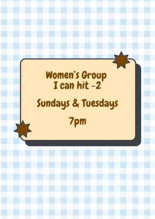Women’s Group I can hit -2