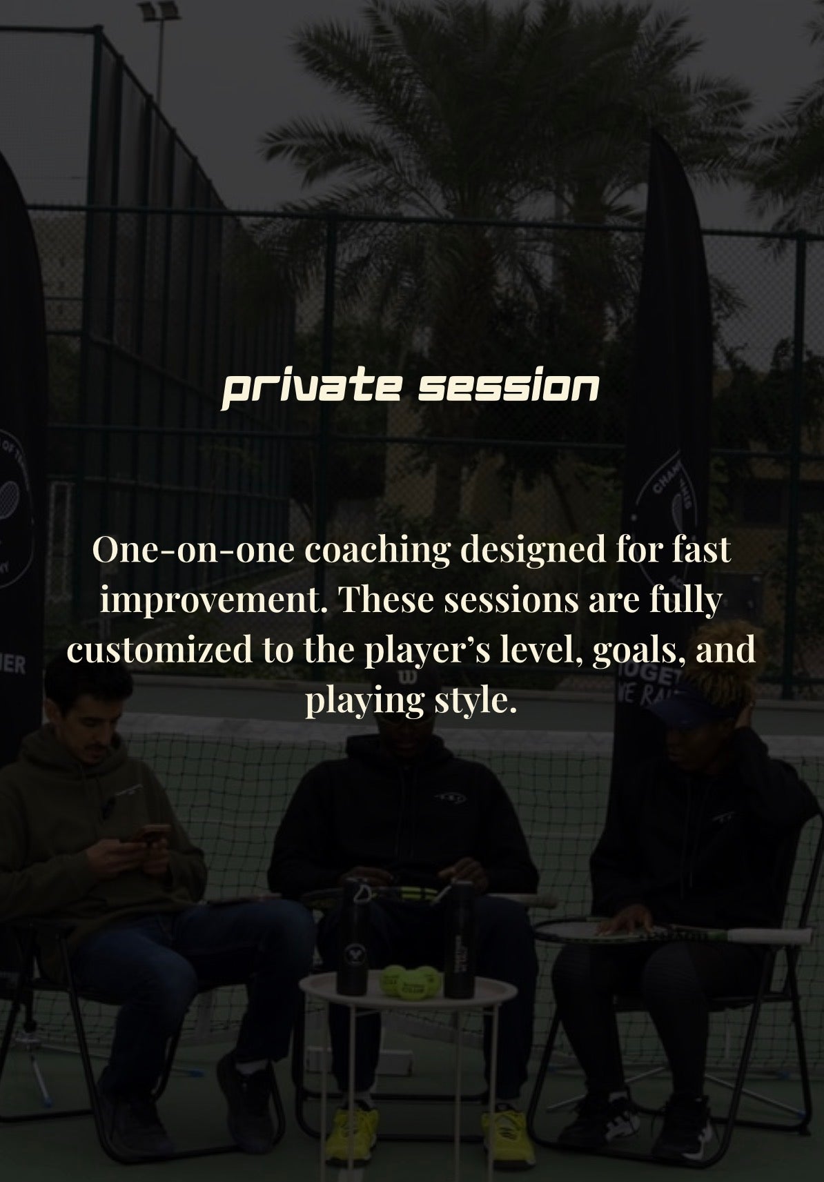 Private Session (1 player) Court 2