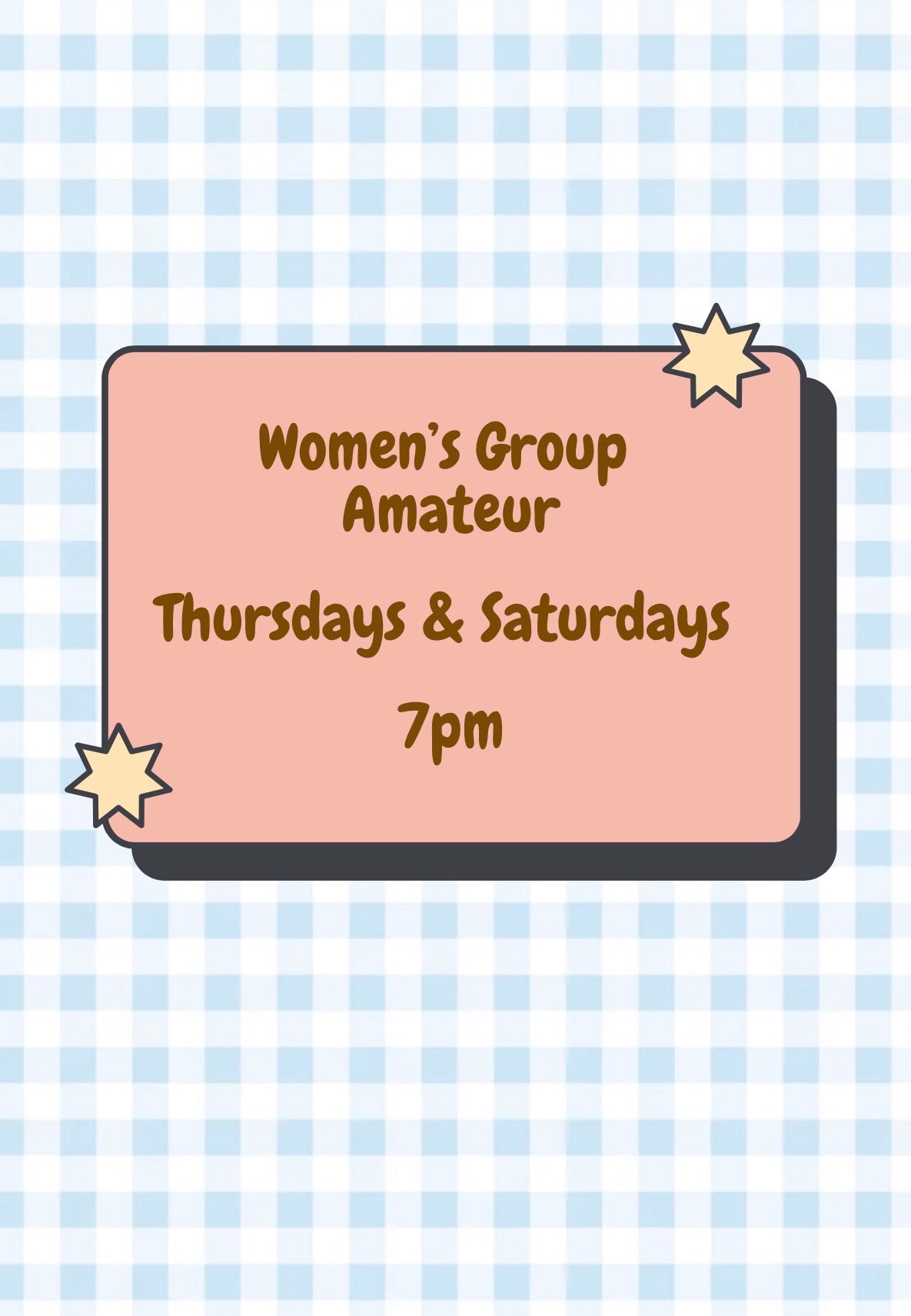Women’s Amateur Group