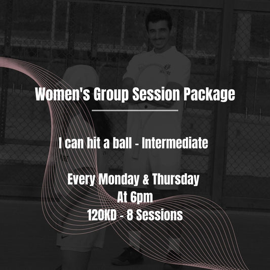 Women’s Group Monthly Package (I can hit a ball) at 6pm