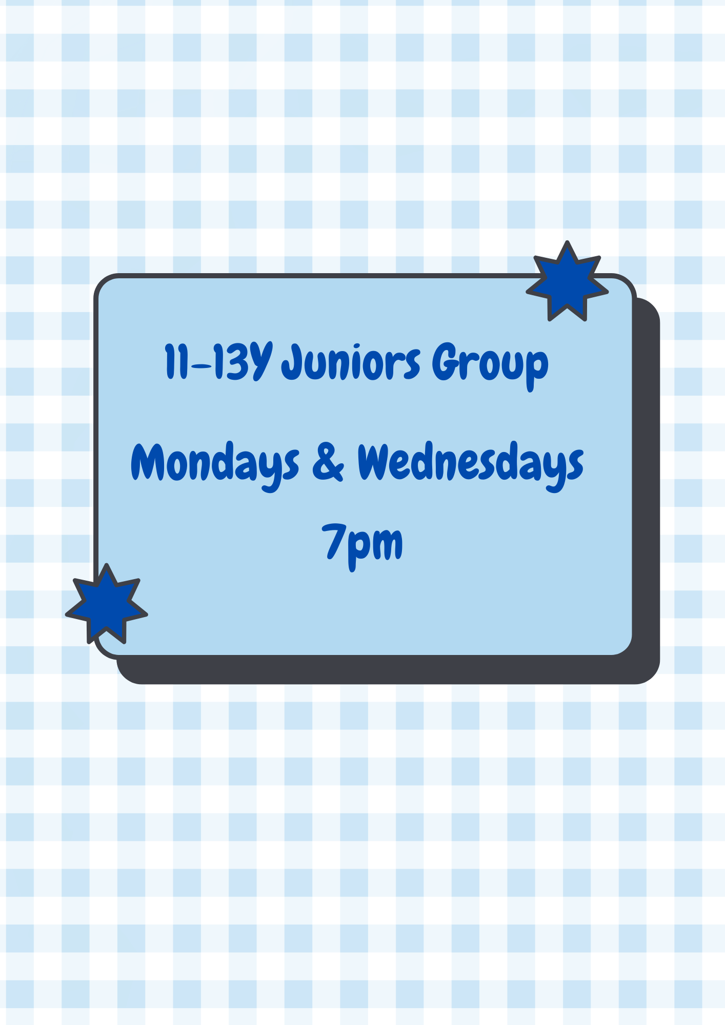 11-13Y Juniors Group