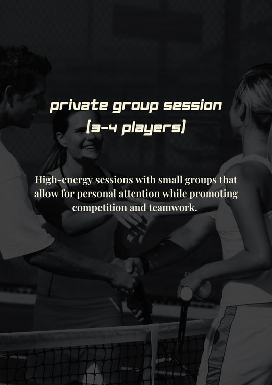Group Session (3-4 players) Court 1