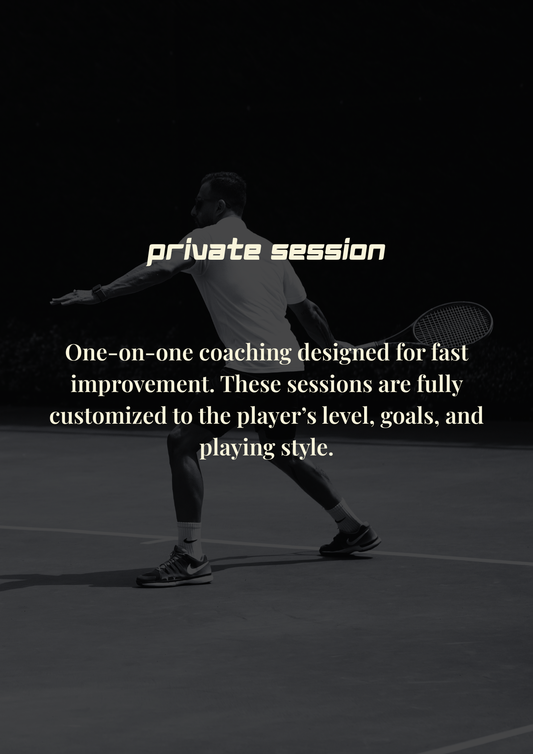 Private Session (1 player) Court 1
